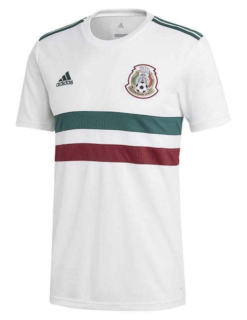 Jersey de  Selección Nacional de México visitante manga corta Adidas fan para hombre