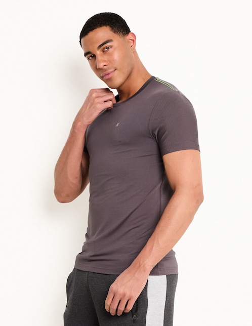 Playera deportiva para correr X10 de hombre