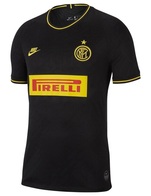 camiseta negra inter de milan