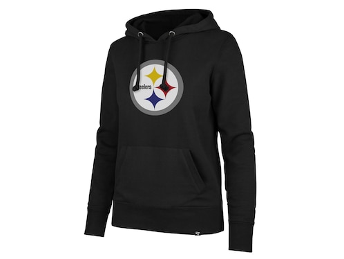 Sudadera 47 Brand con capucha y bolsa Pittsburgh Steelers para mujer