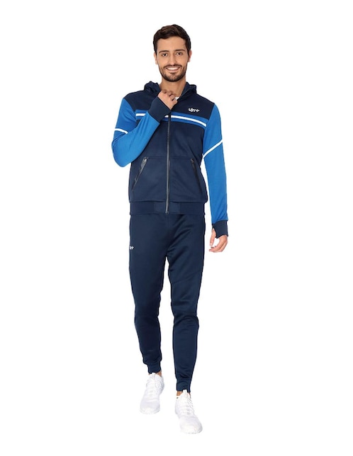 Conjunto deportivo regular con elástico para hombre