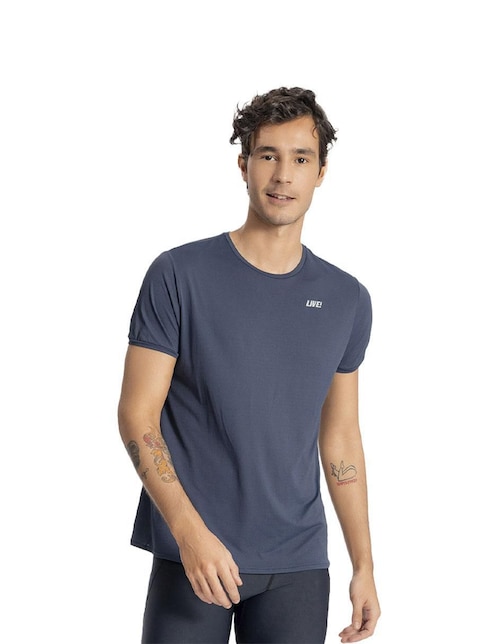 Playera deportiva Térmico para entrenamiento Live de hombre