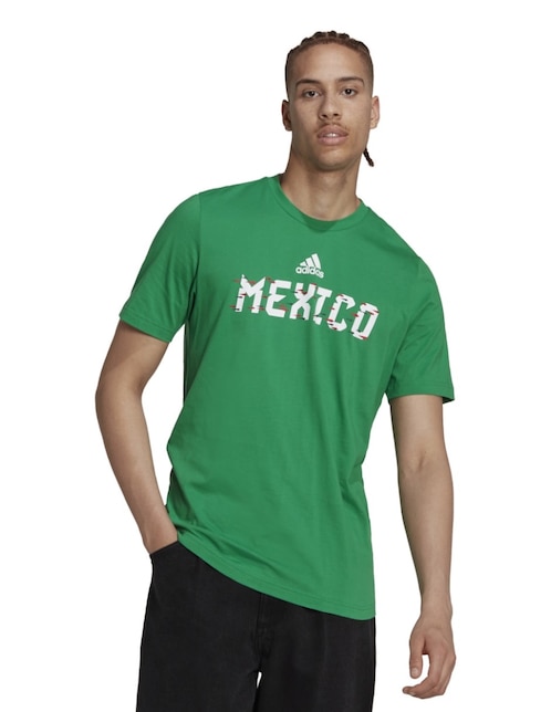 Playera deportiva para fútbol de hombre 1