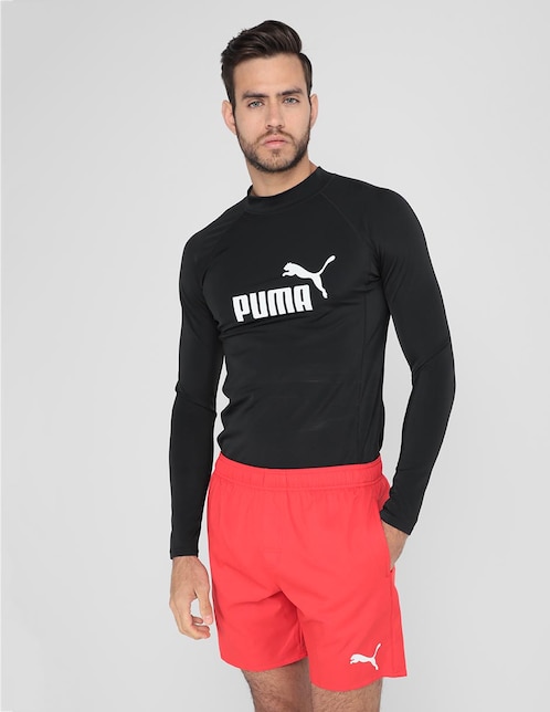 Short con bolsa Puma para natación hombre