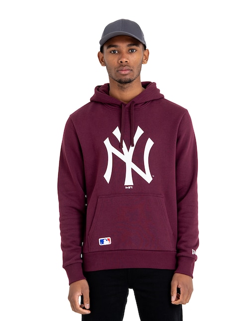 Sudadera New Era con capucha y bolsa New York Yankees para hombre