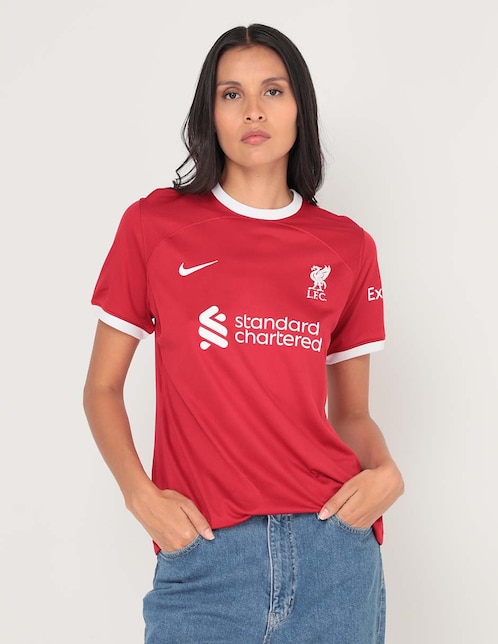 Jersey de Liverpool Football Club Local Nike para mujer