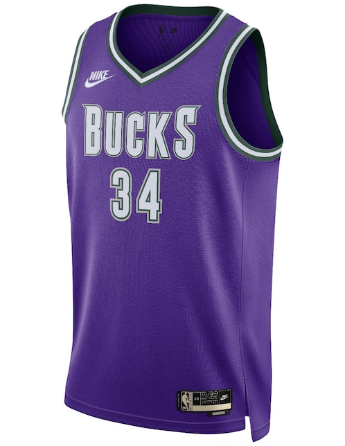 Jersey de Milwaukee Bucks local Nike para hombre