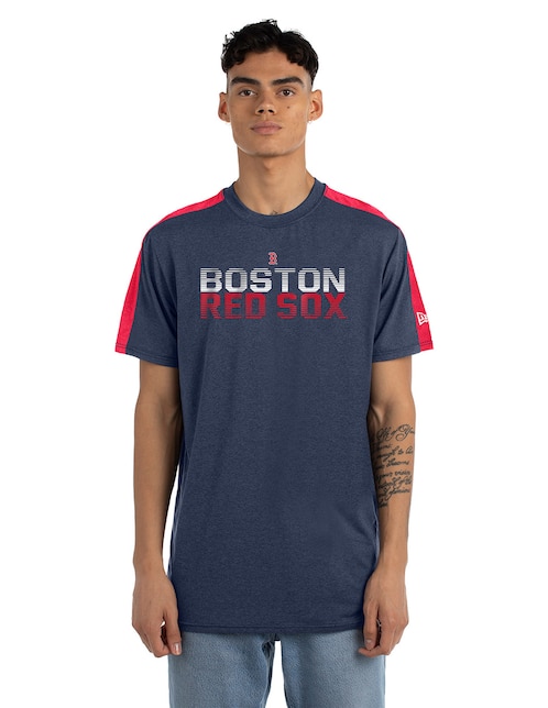 Playera deportiva para béisbol New Era Boston Red Sox para hombre