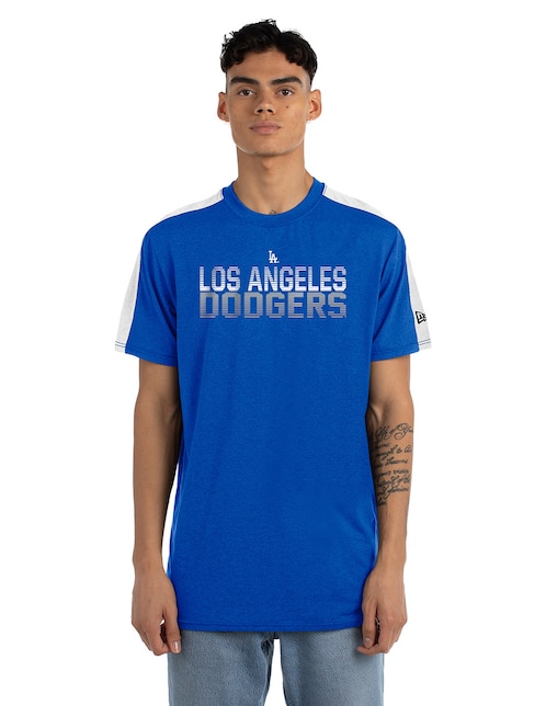 Playera deportiva para béisbol New Era Los Angeles Dodgers de hombre