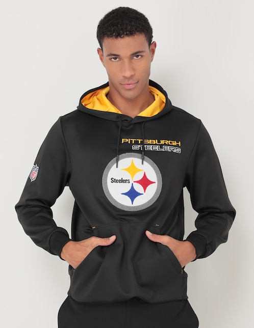 Sudadera NFL capucha y bolsa Pittsburgh Steelers para hombre