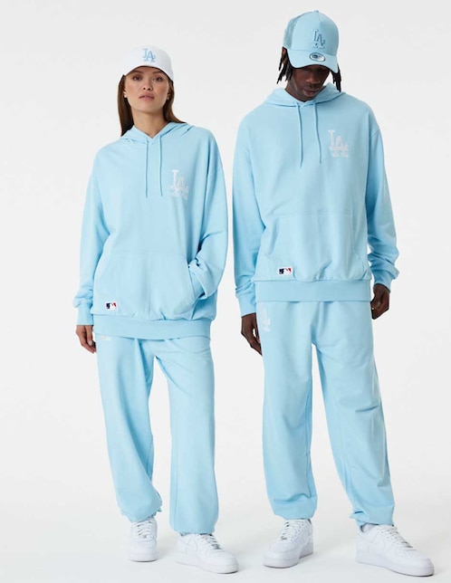 Sudadera con capucha y bolsa Los Angeles Dodgers unisex 1