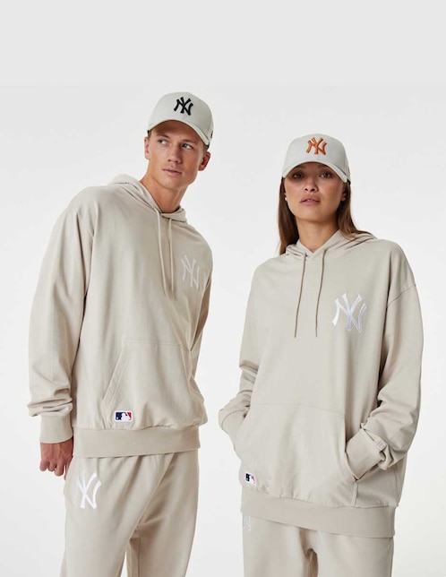 Sudadera New Era con capucha y bolsa New York Yankees unisex