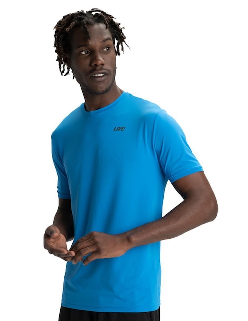 Playera deportiva Térmico para entrenamiento Live de hombre