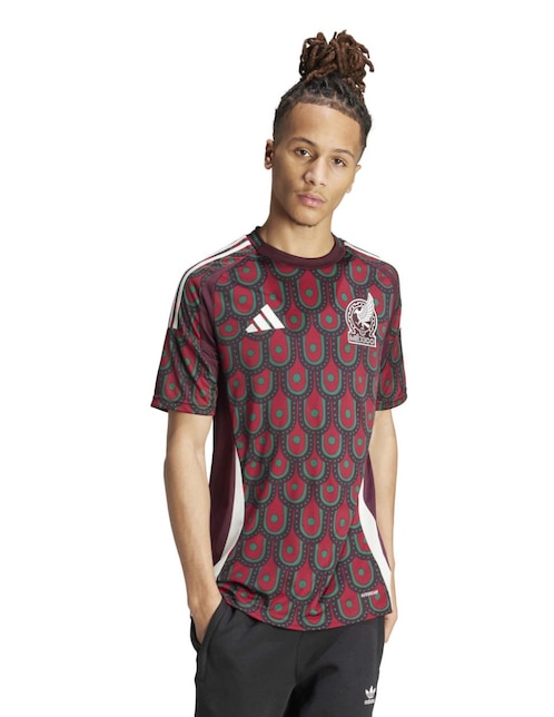 Jersey de México local manga corta Adidas para hombre