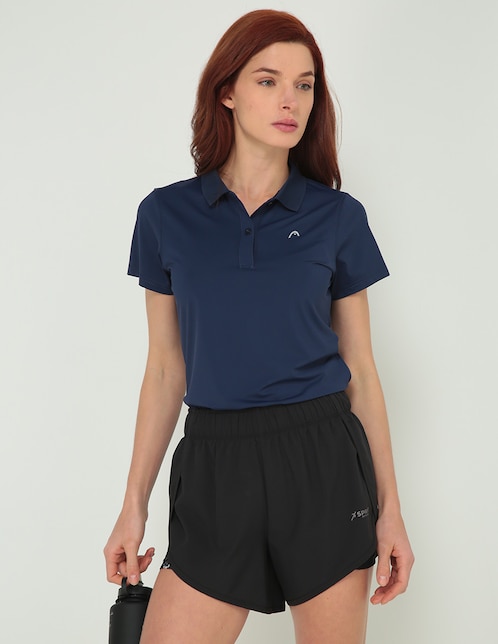 Playera tipo polo Head para mujer