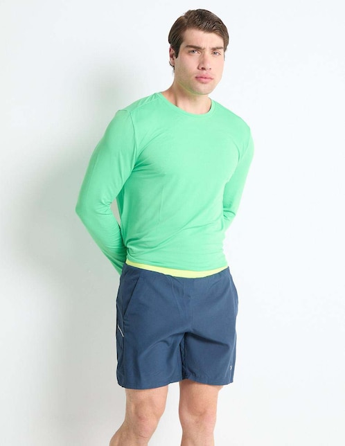 Short con bolsillos X10 para correr hombre