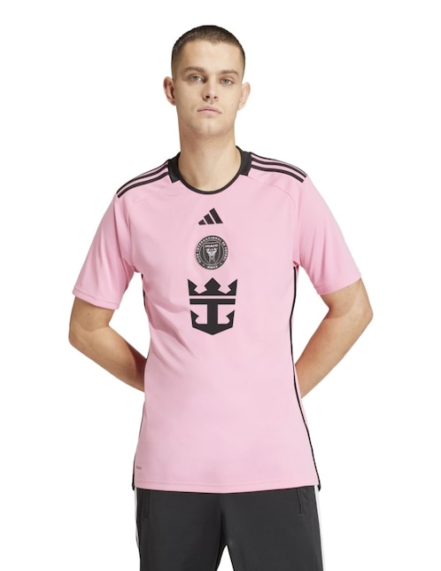 Jersey de  Inter de Miami local manga corta Adidas  para hombre