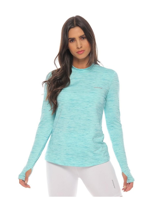 "playera" "manga" larga racketball racketball "cuello" redondo "para mujer"