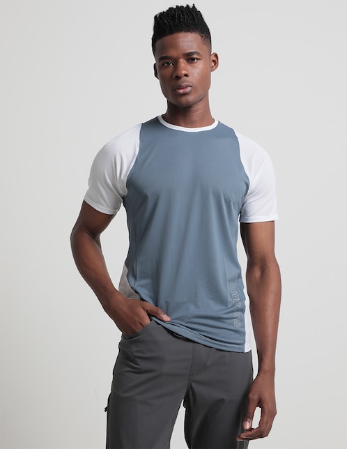 Playera deportiva para senderismo Salomon para hombre
