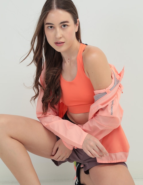Top deportivo Salomon para correr mujer