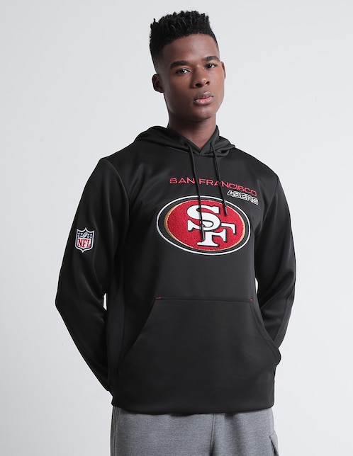 Sudadera NFL con capucha y bolsa San Francisco 49ers para hombre