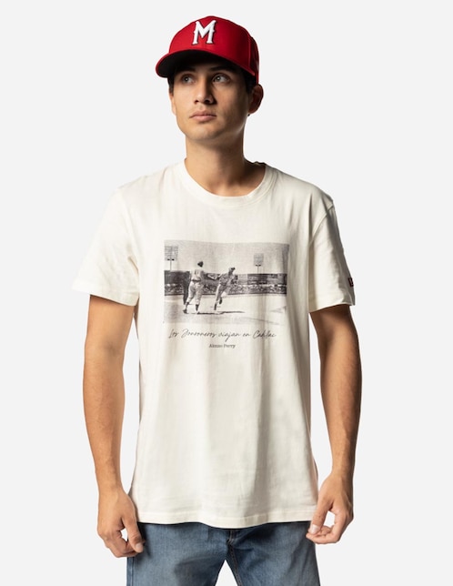 Playera deportiva para béisbol New Era México Diablos unisex