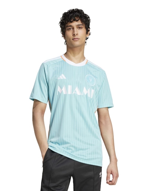 Jersey de  Inter de Miami tercer equipo manga corta Adidas  para hombre