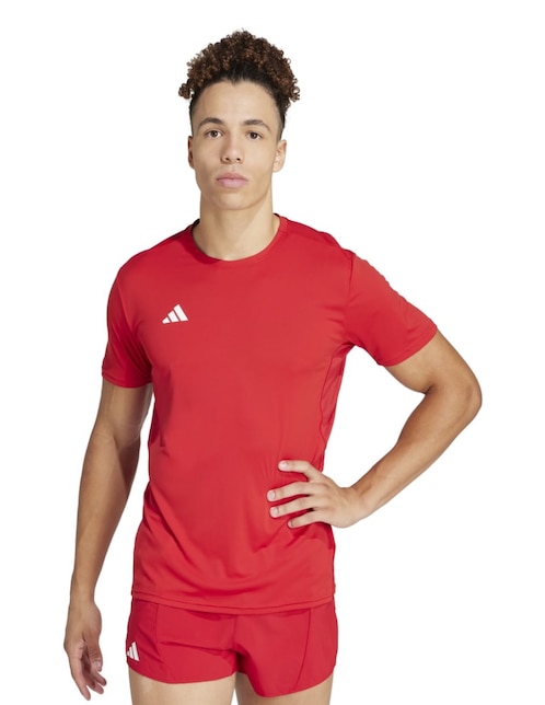 Playera deportiva para correr Adidas de hombre