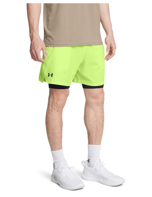 Short con bolsa Under Armour para entrenamiento hombre
