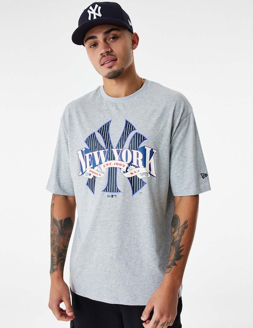 Playera deportiva para béisbol New Era New York Yankees de hombre