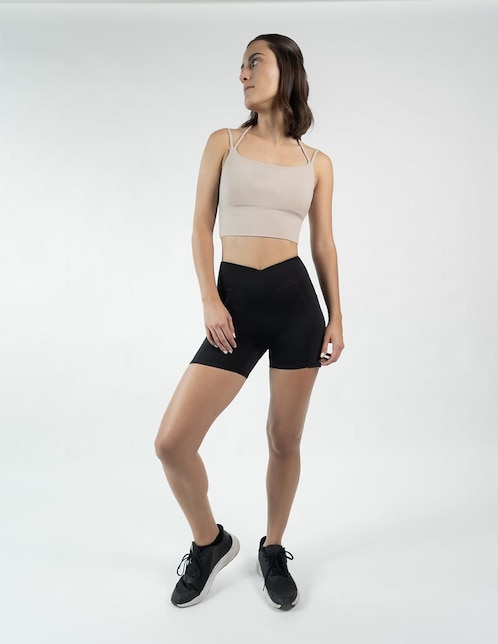 Short con bolsillos para yoga mujer 1