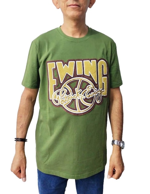 Playera deportiva casual Patrick Ewing de hombre