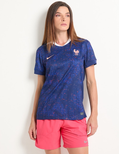Playera para fútbol Nike selección de fútbol de Francia para mujer