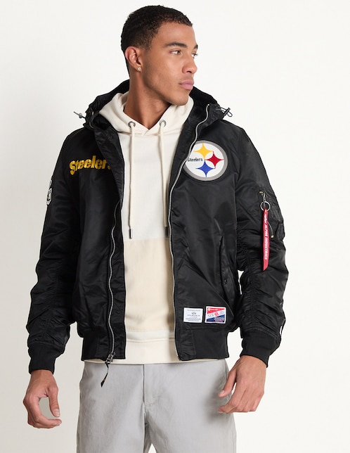 Chamarra New Era Pittsburg Steelers NFL para hombre