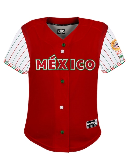 Jersey de México visitante manga corta   para mujer 1