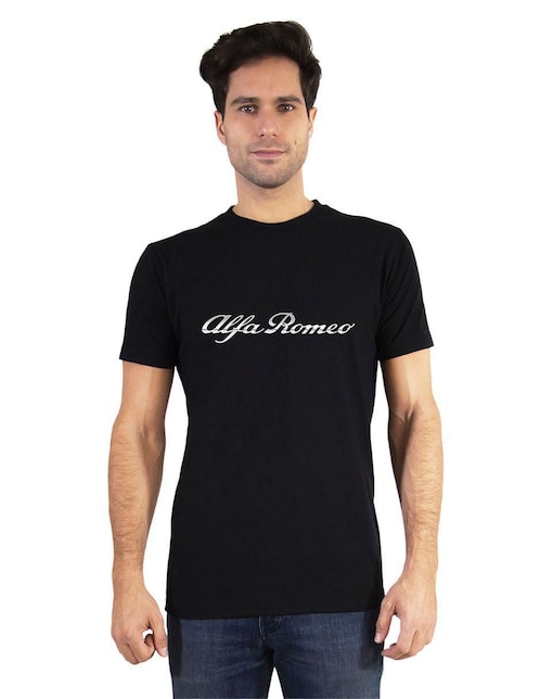Playera deportiva casual Alfa Romeo de hombre