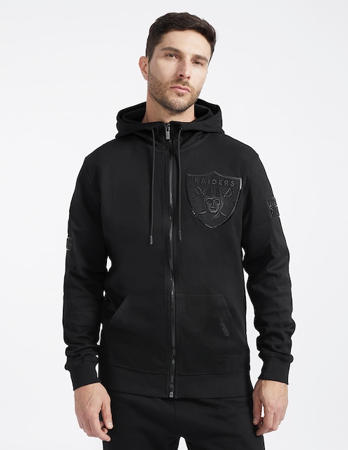 Sudadera Pro Standard con cierre Las Vegas Raiders para hombre