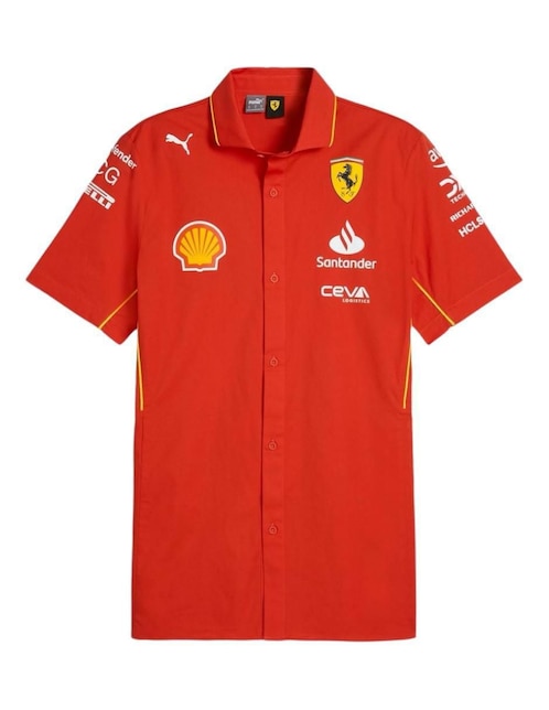 Camisa deportiva Puma Scuderia Ferrari Team para hombre