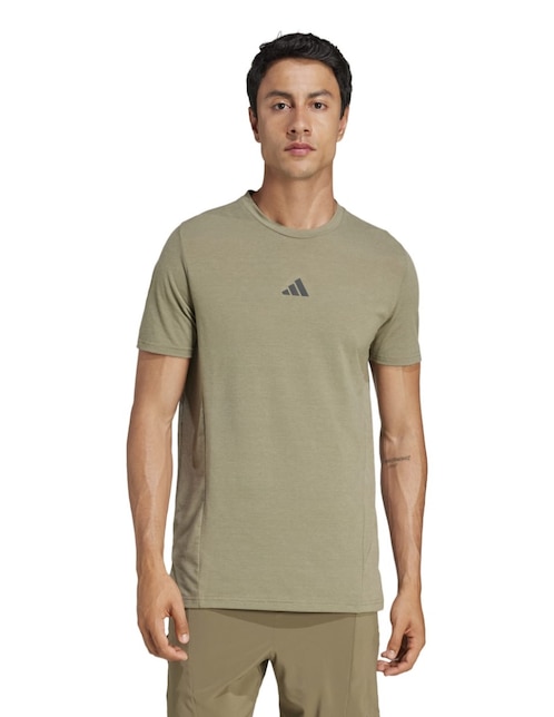 Playera deportiva para entrenamiento Adidas de hombre