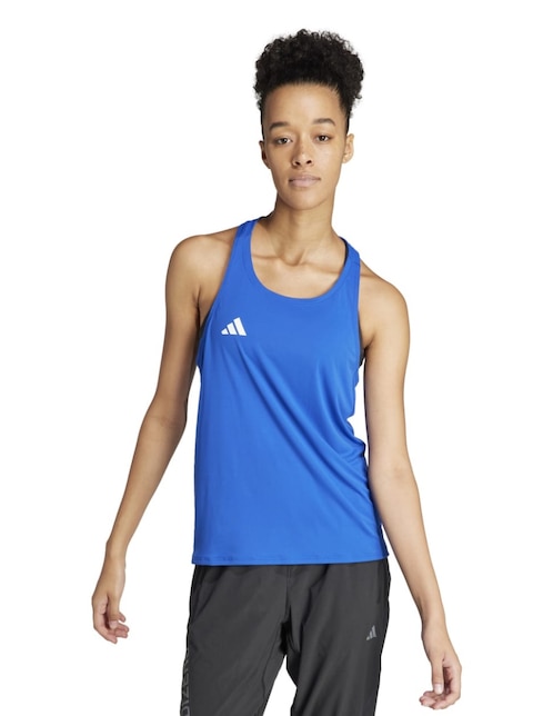 Playera deportiva para correr Adidas de mujer