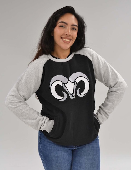 Sudadera Borregos con bolsas unisex