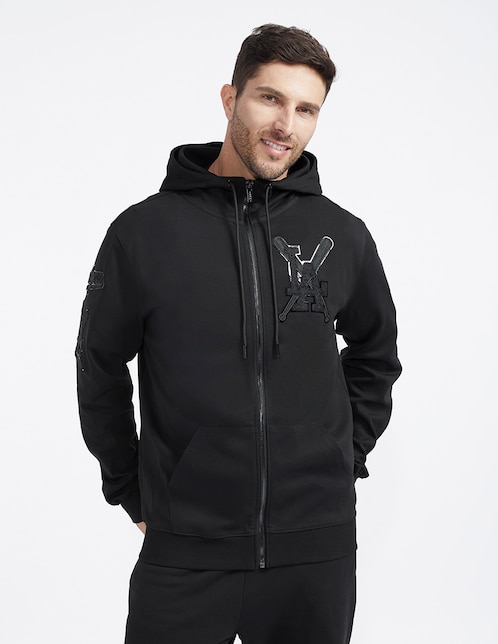 Sudadera Pro Standard con capucha y bolsa Los Angeles Dodgers para hombre
