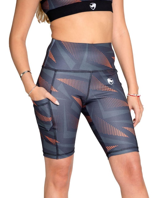 Short con bolsa Rhinomax para entrenamiento mujer
