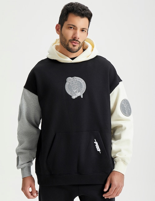 Sudadera Pro Standard con capucha y bolsa Boston Celtics para hombre