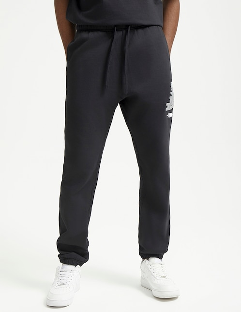Pantalón estampado liso para hombre 1