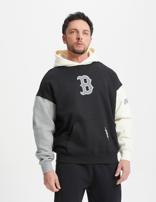 Sudadera con capucha y bolsa Boston Red Sox para hombre 1