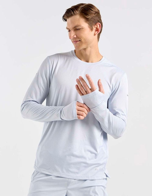 Playera deportiva para correr X10 de hombre