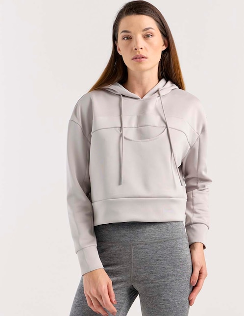 Sudadera X10 con capucha y bolsa para mujer