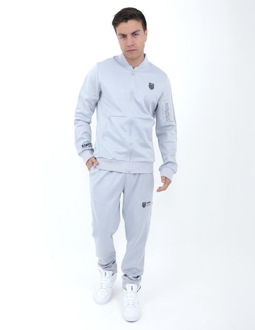Conjunto Deportivo Ajustado K-Swiss con elástico para hombre