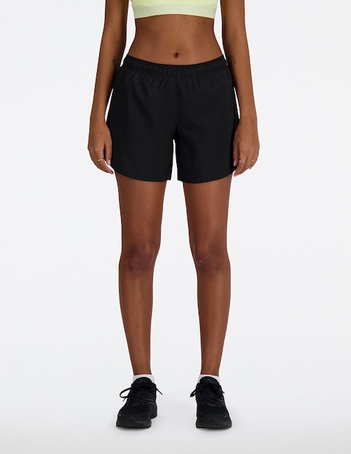 Short con bolsillos New Balance para correr mujer